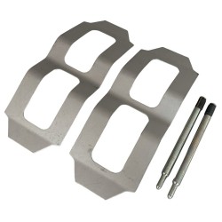 Mercedes G W460 Front Brake Pads Mounting Kit (replaces A0004214791 & A0009913260)