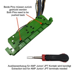 Reparaturleitungssatz Luftmassenmesser M120 (nur W140)