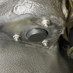 Mercedes W124 500E Suspension Accumulator Delete Plates