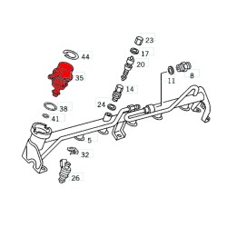Mercedes Membrandruckregler Benzindruckregler (ersetzt A0000781889)