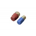 Air conditioning converting adaptors from R12 to R134a