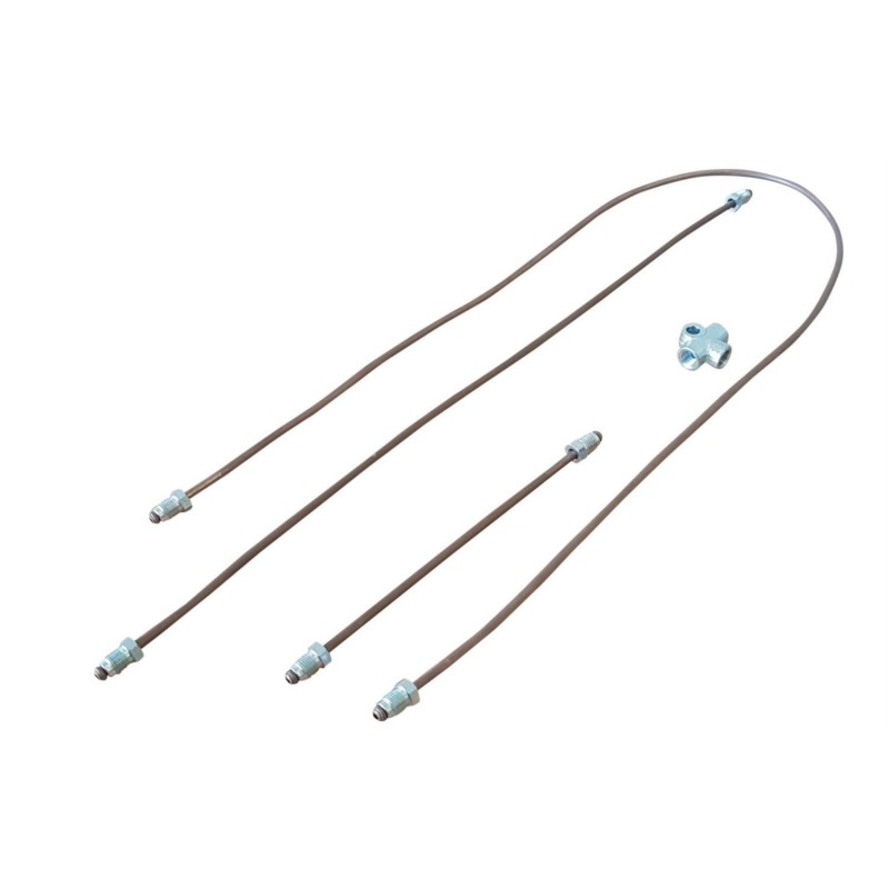 Mercedes W210 Rear Hydraulic Lines